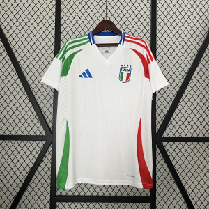 Fotbollstroja Italien Hemma landslagstroja 2024 1